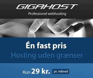 Webhotel uden begrænsninger hos Gigahost
